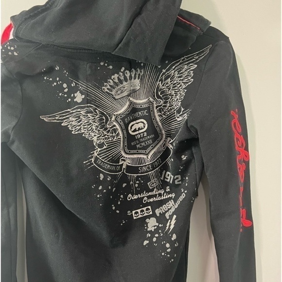 Y2K echo Red brand vintage hoodie ✨✨✨❤️(T21) - Picture 4 of 7